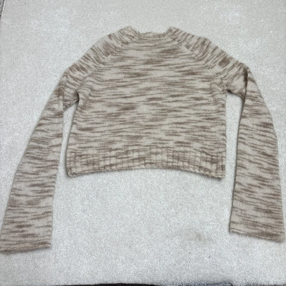 27 Miles Striped Bohemian Sweater Long Sleeve Alpaca Wool Blend Size Medium - Picture 9 of 9